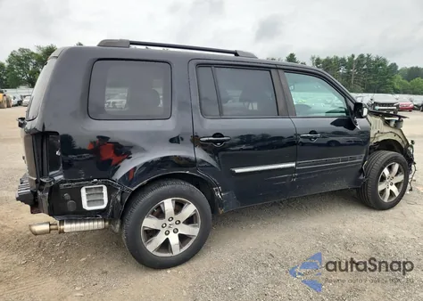 2013 Honda Pilot Touring из США, поврежденный, VIN 5FNYF4H96DB080424